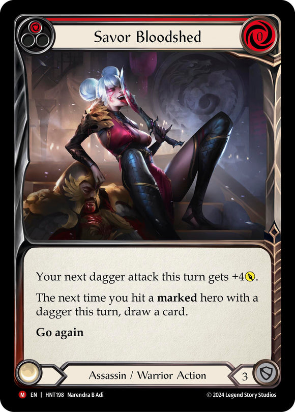 Savor Bloodshed [HNT198] [The Hunted]