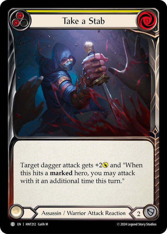 Take a Stab (Yellow) [HNT212] [The Hunted]