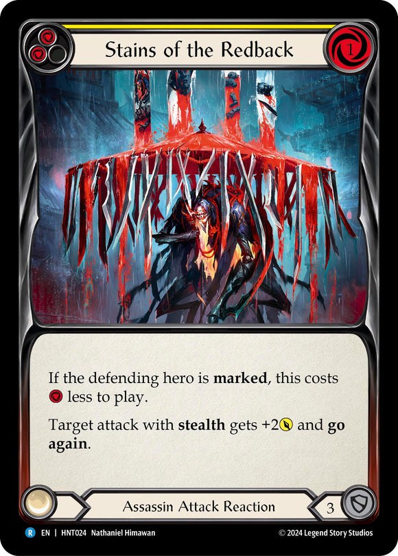 Stains of the Redback (Yellow) [HNT024] [The Hunted]