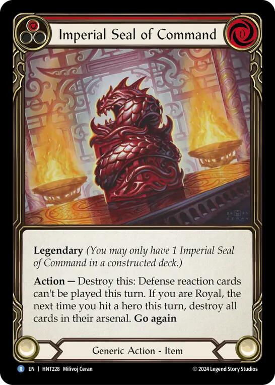 Imperial Seal of Command [HNT228] [The Hunted] Rainbow Foil