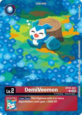 DemiVeemon (Release Special Booster 2.5: Box Promotion Pack) [BT20-001] [Release Special Booster 2.5] Foil