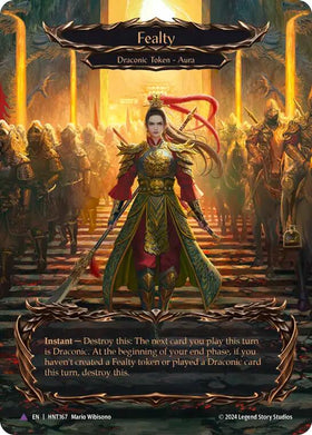 Fealty (Marvel) [HNT167] [The Hunted] Cold Foil