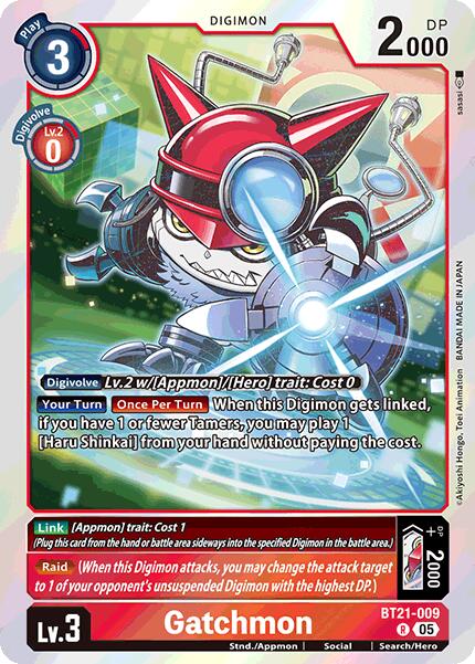 Gatchmon [BT21-009] [World Convergence] Foil