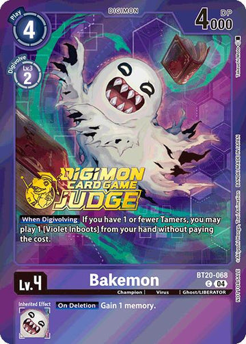 Bakemon (Judge Pack 2025 Wave 1) [BT20-068] [Release Special Booster 2.5] Foil