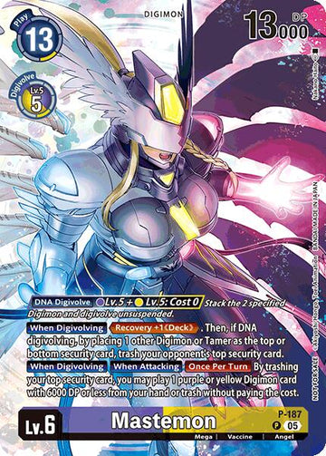 Mastemon (BT-21: Illustration Celebration Pack) [P-187] [World Convergence] Foil