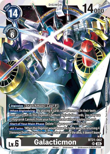 Galacticmon [BT21-062] [World Convergence] Foil
