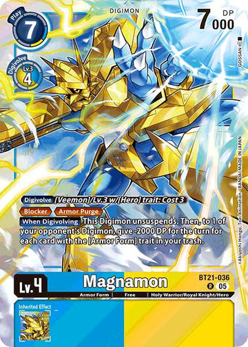 Magnamon [BT21-036] [World Convergence] Foil
