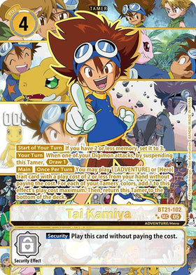 Tai Kamiya (Rare Pull) [BT21-102] [World Convergence] Foil