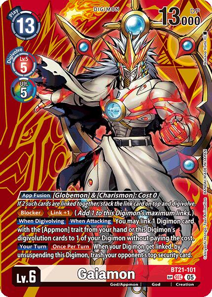 Gaiamon (SP) [BT21-101] [World Convergence] Foil