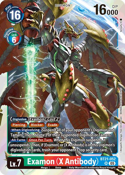 Examon (X Antibody) [BT21-052] [World Convergence] Foil