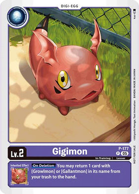 Gigimon (Store Tournament 2025 Vol.2 Participation Pack) [P-177] [Digimon Promotion Cards]