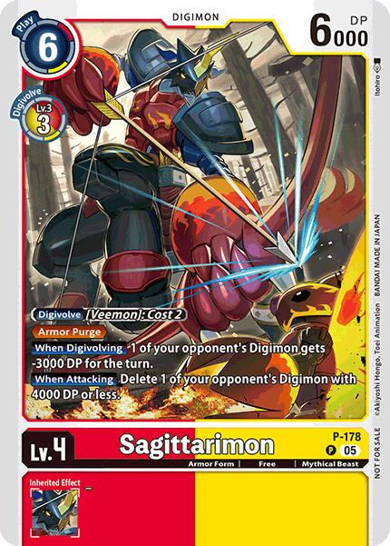 Sagittarimon (Store Tournament 2025 Vol.2 Participation Pack) [P-178] [Digimon Promotion Cards]