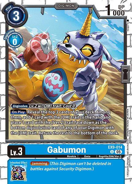 Gabumon [EX9-014 U] [Versus Monsters]