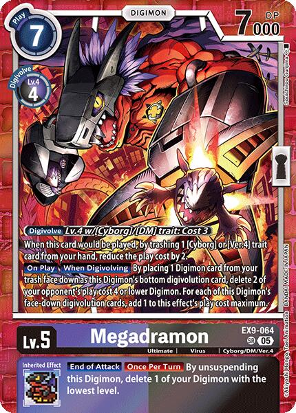 Megadramon [EX9-064] [Versus Monsters] Foil