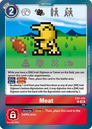 Meat [EX9-070] [Versus Monsters] Foil