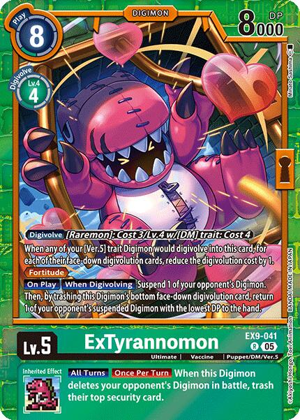 ExTyrannomon [EX9-041] [Versus Monsters] Foil