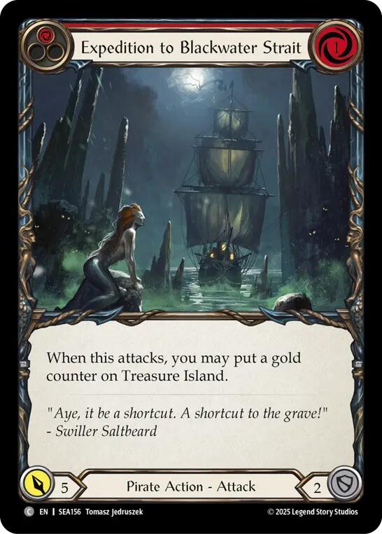 Expedition to Blackwater Strait [SEA156] [High Seas]