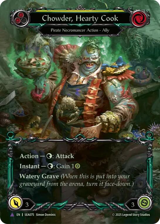 Chowder, Hearty Cook (Marvel) [SEA075] [High Seas] Cold Foil