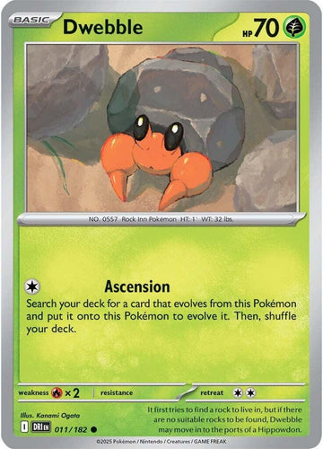 Dwebble [011/182] [Destined Rivals]