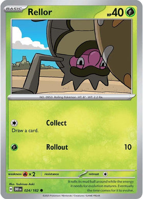 Rellor [024/182] [Destined Rivals] Reverse Holofoil