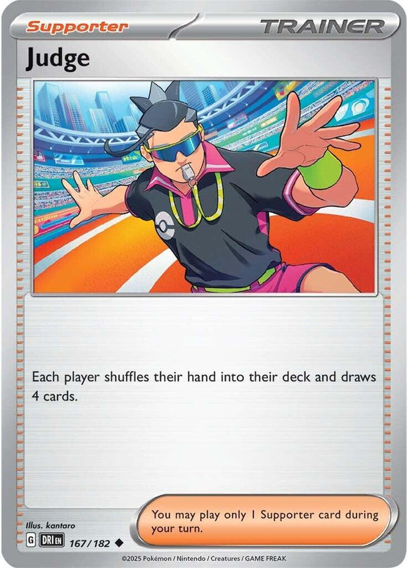 Judge [167/182] [Destined Rivals] Reverse Holofoil