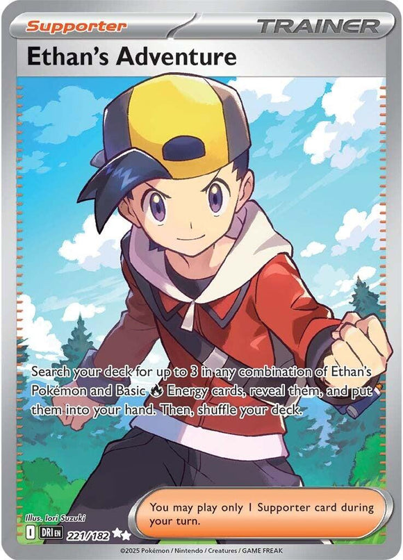 Ethan's Adventure [221/182] [Destined Rivals] Holofoil