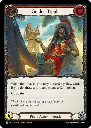 Golden Tipple (Red) [SEA159] [High Seas]