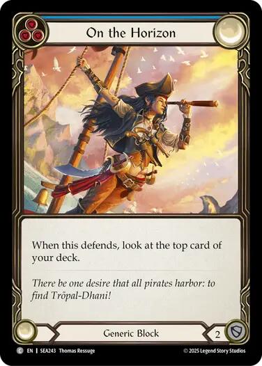 On the Horizon (Blue) [SEA243] [High Seas]