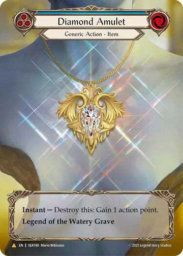 Diamond Amulet (Treasure) [SEA190] [High Seas] Cold Foil