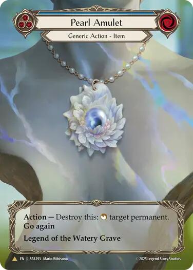 Pearl Amulet (Treasure) [SEA193] [High Seas] Cold Foil