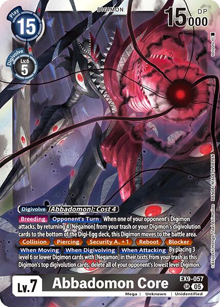 Abbadomon Core [EX9-057] [Versus Monsters] Foil