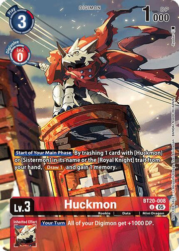 Huckmon (Versus Monsters Legend Pack 2025) [BT20-008] [Versus Monsters] Foil
