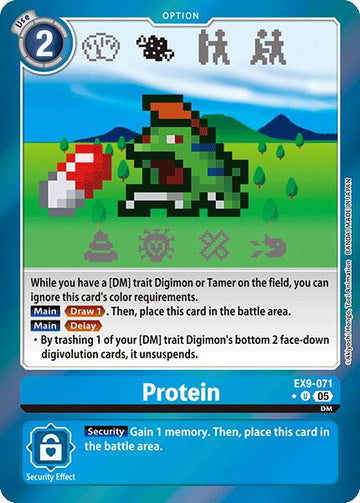 Protein (Limited Foil) [EX9-071] [Versus Monsters] Foil