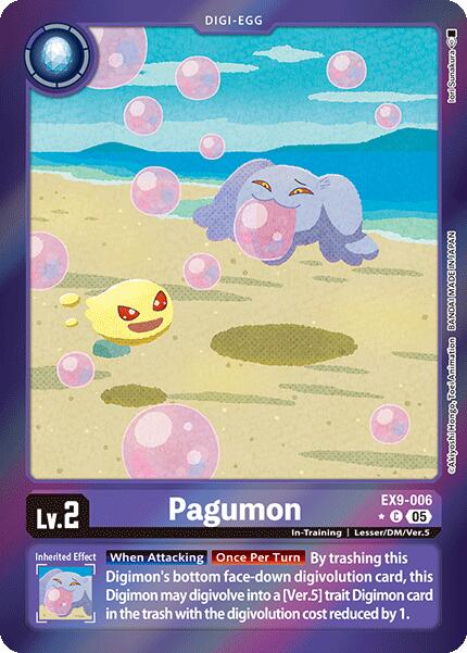 Pagumon (Limited Foil) [EX9-006] [Versus Monsters] Foil