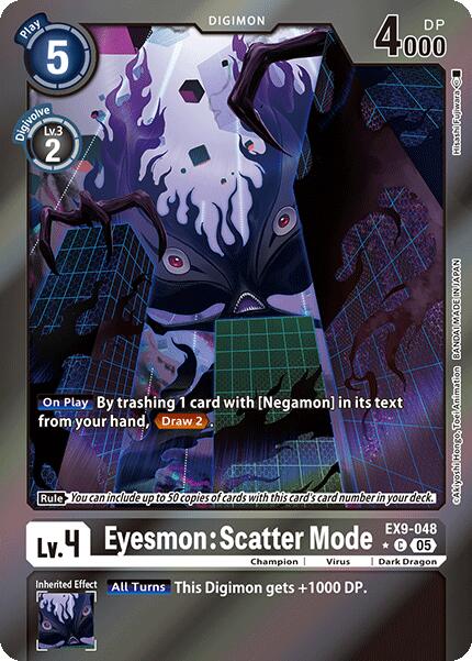 Eyesmon: Scatter Mode (Limited Foil) [EX9-048] [Versus Monsters] Foil