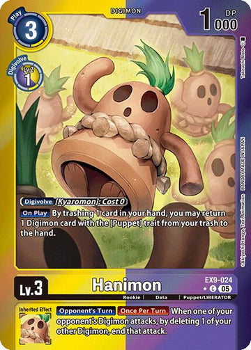 Hanimon (Limited Foil) [EX9-024] [Versus Monsters] Foil