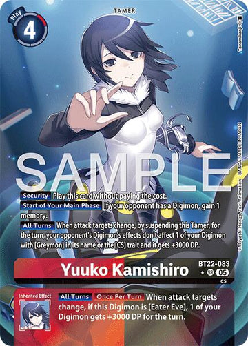 Yuuko Kamishiro (Alternate Art) [BT22-083] [Cyber Eden] Foil