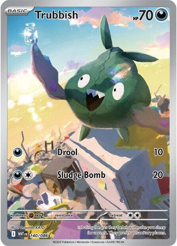 Trubbish [140/086] [White Flare] Holofoil
