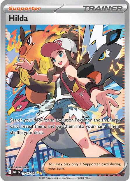Hilda [171/086] [White Flare] Holofoil