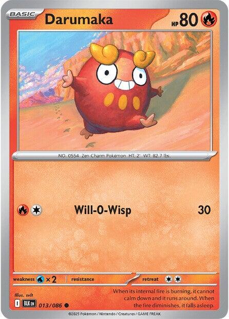 Darumaka [013/086] [Black Bolt]