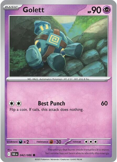 Golett [042/086] [Black Bolt]