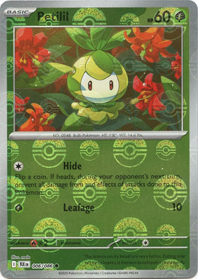 Petilil (Poke Ball Pattern) [006/086] [Black Bolt] Holofoil