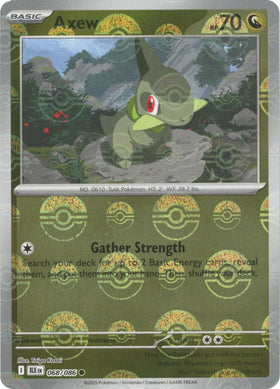 Axew (Poke Ball Pattern) [068/086] [Black Bolt] Holofoil
