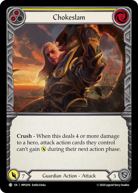 Chokeslam (Yellow)