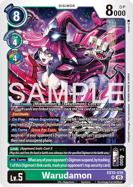 Warudamon [EX10-019] [Sinister Order] Foil