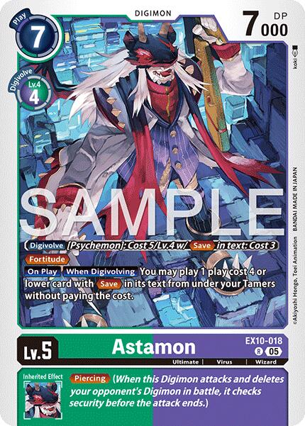 Astamon [EX10-018] [Sinister Order] Foil