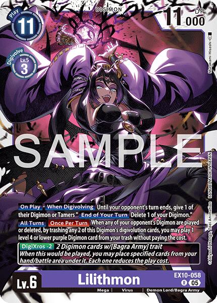 Lilithmon [EX10-058] [Sinister Order] Foil