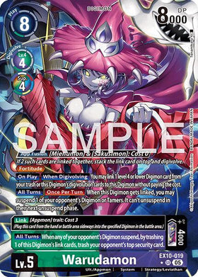 Warudamon (Alternate Art) [EX10-019] [Sinister Order] Foil