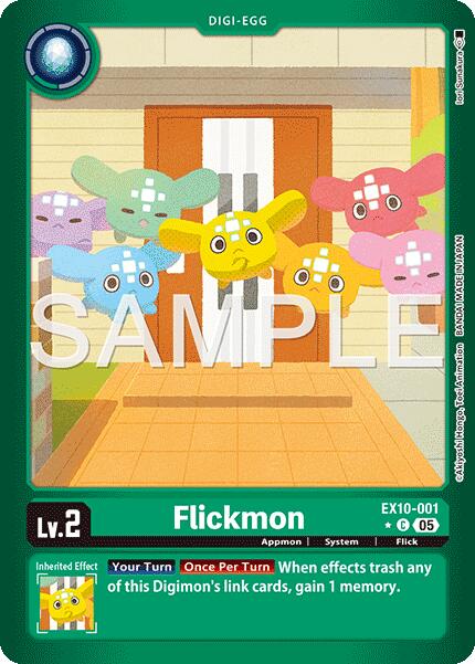Flickmon (Limited Foil) [EX10-001] [Sinister Order] Foil