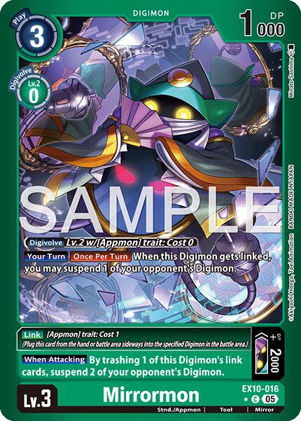 Mirrormon (Limited Foil) [EX10-016] [Sinister Order] Foil